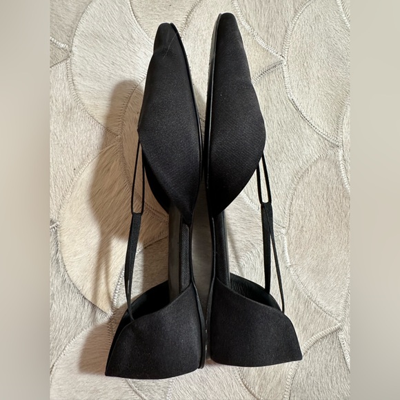 Toteme women’s black flats T strap Faille size 36 - Picture 7 of 7